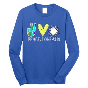 Love Flower Peace Sunshine Love Water Sun Meaningful Gift Long Sleeve Shirt