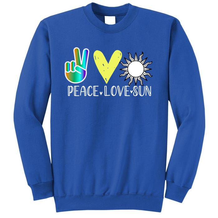 Love Flower Peace Sunshine Love Water Sun Meaningful Gift Sweatshirt