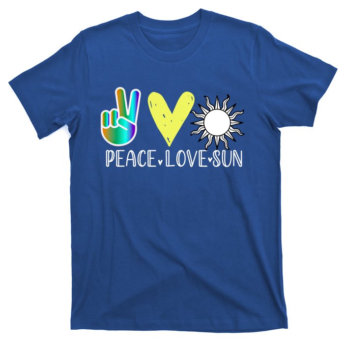 Love Flower Peace Sunshine Love Water Sun Meaningful Gift T-Shirt