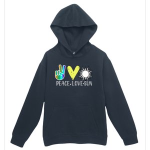 Love Flower Peace Sunshine Love Water Sun Meaningful Gift Urban Pullover Hoodie