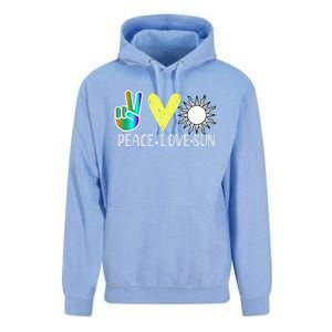 Love Flower Peace Sunshine Love Water Sun Meaningful Gift Unisex Surf Hoodie