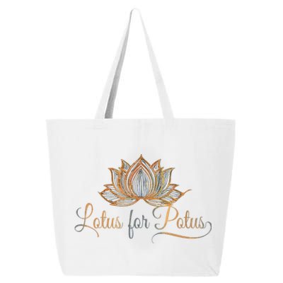 Lotus For Potus Kamala Harris President Trend Election 2024 25L Jumbo Tote