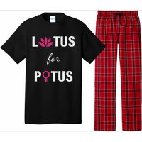 Lotus For Potus Kamala Harris Women Right President Pajama Set