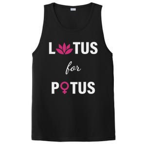 Lotus For Potus Kamala Harris Women Right President PosiCharge Competitor Tank