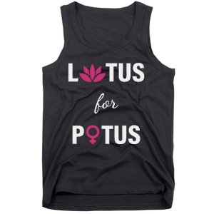 Lotus For Potus Kamala Harris Women Right President Tank Top