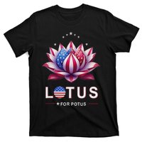 Lotus For Potus Kamala Harris 2024 President Trend Election T-Shirt