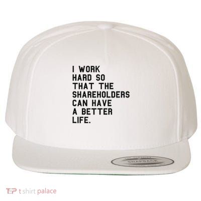 Leftist Funny Pro Marxism Quote Karl Marx Pro Socialist Wool Snapback Cap