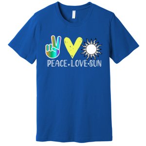 Love Flower Peace Sunshine Love Water Sun Cute Gift Premium T-Shirt