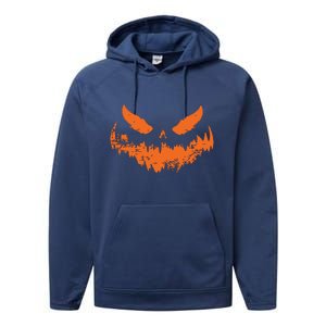 Lantern Face Pumpkin Scary Halloween Costume Funny Performance Fleece Hoodie