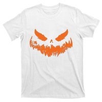 Lantern Face Pumpkin Scary Halloween Costume Funny T-Shirt