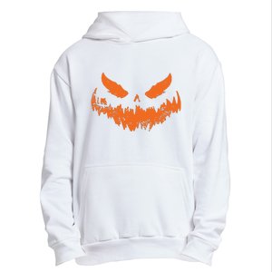 Lantern Face Pumpkin Scary Halloween Costume Funny Urban Pullover Hoodie