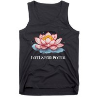 Lotus For Potus Kamala Harris President Campaign 2024 Tank Top