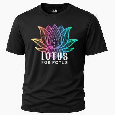 Lotus For Potus Kamala Harris Support Design Election 2024 Performance Shirt