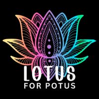 Lotus For Potus Kamala Harris Support Design Election 2024 7-Panel Snapback Hat