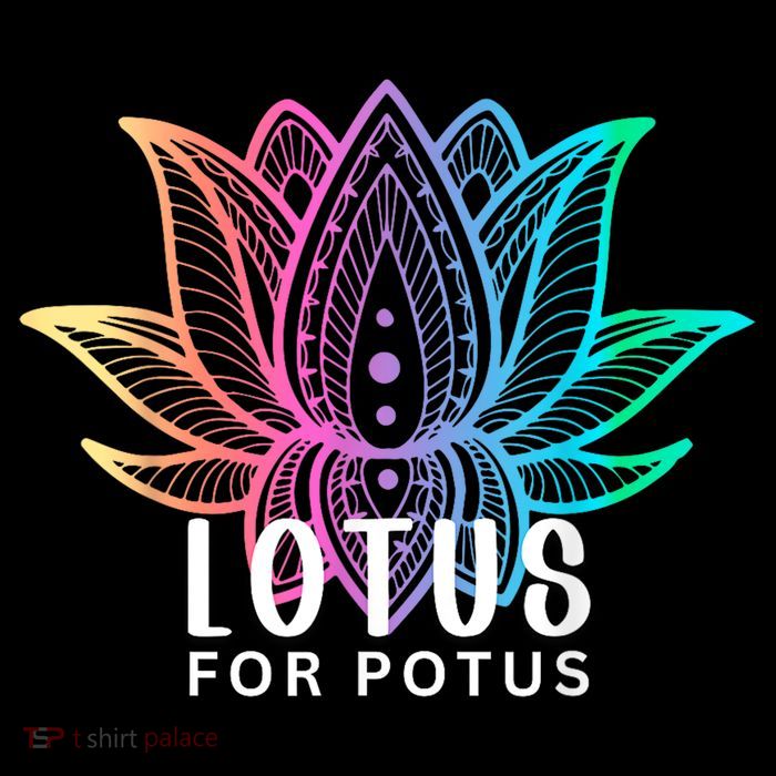 Lotus For Potus Kamala Harris Support Design Election 2024 Tank Top