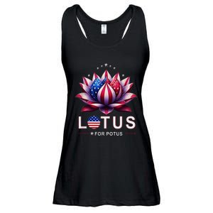 Lotus For Potus Kamala Harris 2024 Ladies Essential Flowy Tank