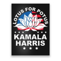 Lotus For Potus Kamala Harris 2024 For President Elections Poster