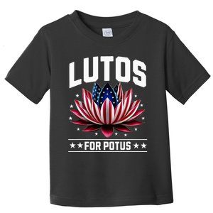 Lotus For Potus Kamala Harris 2024 President Toddler T-Shirt