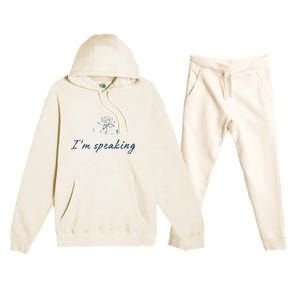 Lotus For Potus Khive 2024 IM Speaking Premium Hooded Sweatsuit Set