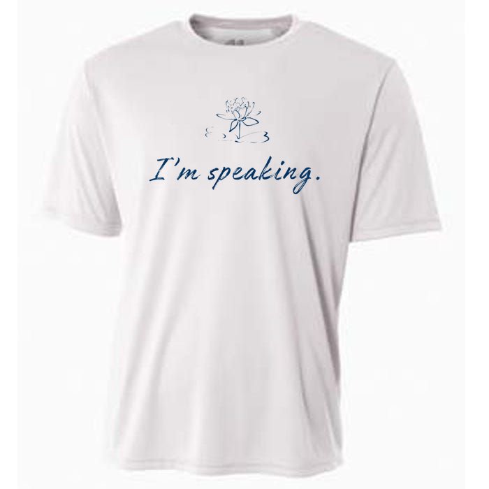 Lotus For Potus Khive 2024 IM Speaking Cooling Performance Crew T-Shirt