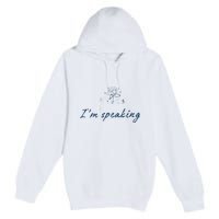 Lotus For Potus Khive 2024 IM Speaking Premium Pullover Hoodie