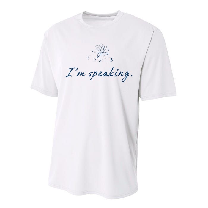 Lotus For Potus Khive 2024 IM Speaking Performance Sprint T-Shirt