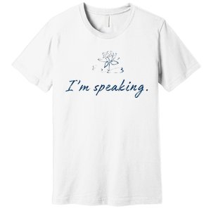 Lotus For Potus Khive 2024 IM Speaking Premium T-Shirt