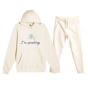 Lotus For Potus Khive 2024 IM Speaking Premium Hooded Sweatsuit Set