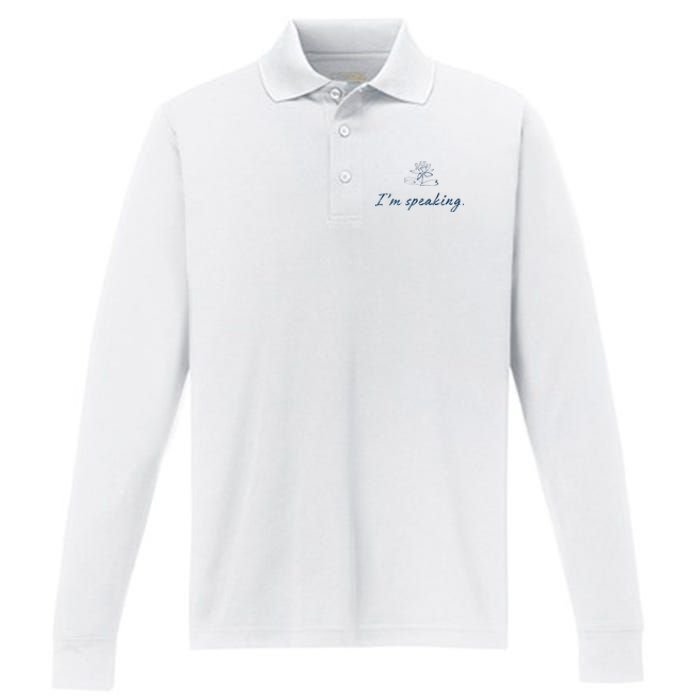 Lotus For Potus Khive 2024 IM Speaking Performance Long Sleeve Polo