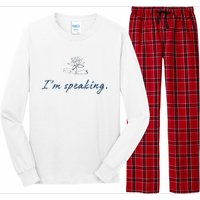 Lotus For Potus Khive 2024 IM Speaking Long Sleeve Pajama Set