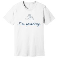 Lotus For Potus Khive 2024 IM Speaking Premium T-Shirt