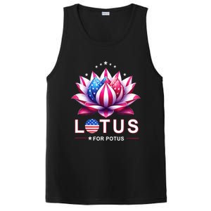 Lotus For Potus Kamala Harris 2024 President Trend Election PosiCharge Competitor Tank