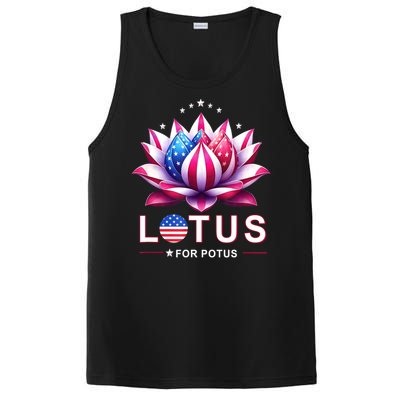 Lotus For Potus Kamala Harris 2024 President Trend Election PosiCharge Competitor Tank