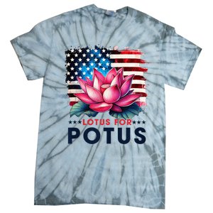 Lotus For Potus President Election Vote Tie-Dye T-Shirt