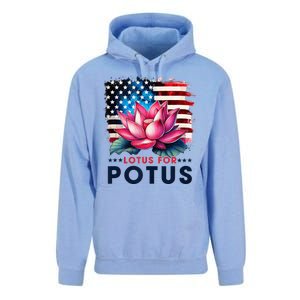 Lotus For Potus President Election Vote Unisex Surf Hoodie