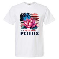 Lotus For Potus President Election Vote Garment-Dyed Heavyweight T-Shirt