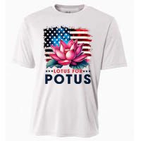 Lotus For Potus President Election Vote Cooling Performance Crew T-Shirt