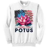 Lotus For Potus President Election Vote Sweatshirt