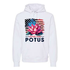 Lotus For Potus President Election Vote Premium Hoodie