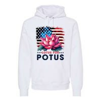 Lotus For Potus President Election Vote Premium Hoodie