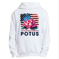 Lotus For Potus President Election Vote Urban Pullover Hoodie