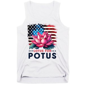 Lotus For Potus President Election Vote Tank Top