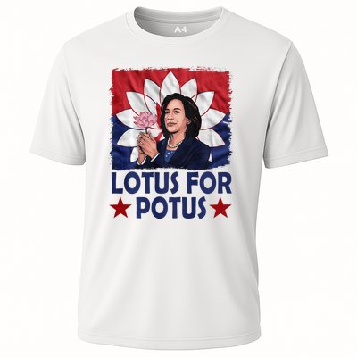 Lotus For Potus Kamala Harris 2024 Cooling Performance Crew T-Shirt