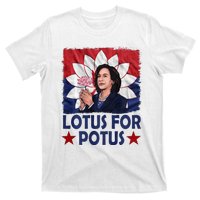 Lotus For Potus Kamala Harris 2024 T-Shirt