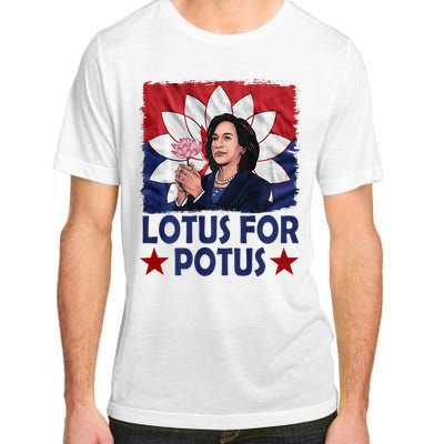 Lotus For Potus Kamala Harris 2024 Adult ChromaSoft Performance T-Shirt