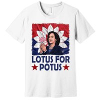 Lotus For Potus Kamala Harris 2024 Premium T-Shirt