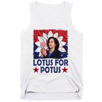 Lotus For Potus Kamala Harris 2024 Tank Top