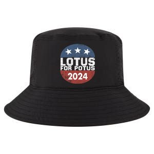 Lotus For Potus Kamala Harris 2024 Cool Comfort Performance Bucket Hat