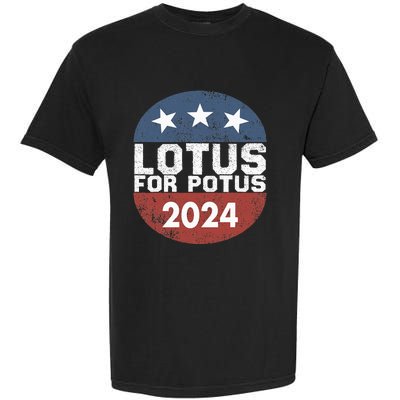 Lotus For Potus Kamala Harris 2024 Garment-Dyed Heavyweight T-Shirt