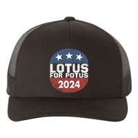 Lotus For Potus Kamala Harris 2024 Yupoong Adult 5-Panel Trucker Hat